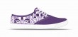 Vulcanized shoes-purple   