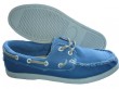 blue boat shoes