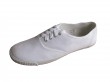 white canvas shoes