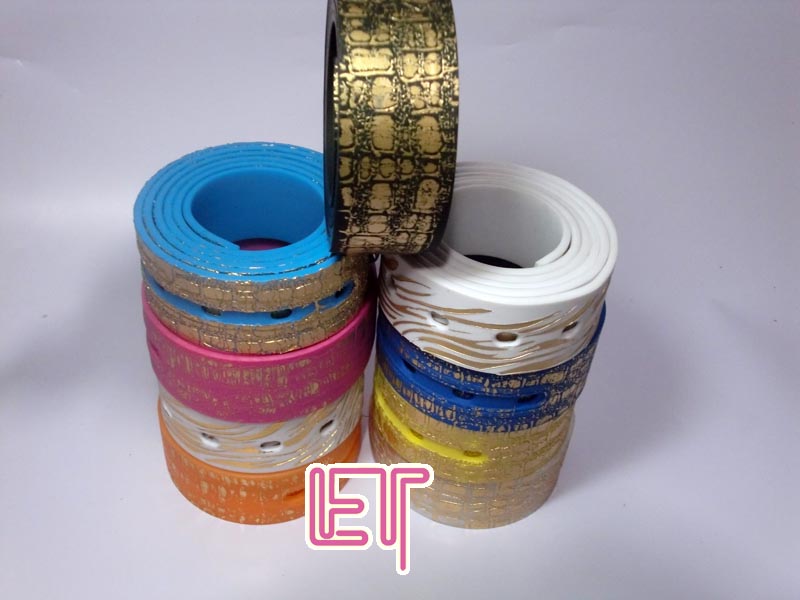 Goldprint TPE belt, colorful Waist belt,Eco-friend
