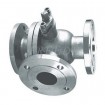 Three Way Flanged Ball Valve