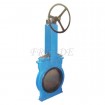 QW Bevel Gear Knife Gate Valve