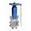 Lug Chain Wheel Knife Gate Valve