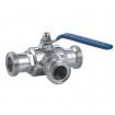 Sanitary Tee Ball Valve