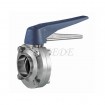 Sanitary Weld Butterfly Valve