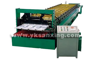 Color Coated Steel Plate Roll Forming Machine