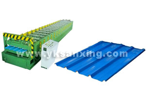Color Coated Steel Plate Roll Forming Machine