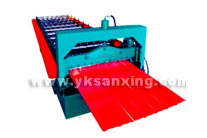 Color Coated Steel Plate Roll Forming Machine