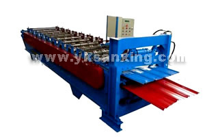 Color Coated Steel Plate Roll Forming Machine