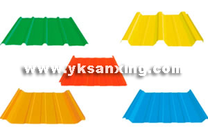 Color Coated Steel Plate Roll Forming Machine
