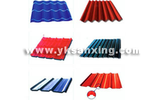Color Coated Steel Plate Roll Forming Machine