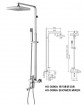 zunlong shower mixer HS-3086A