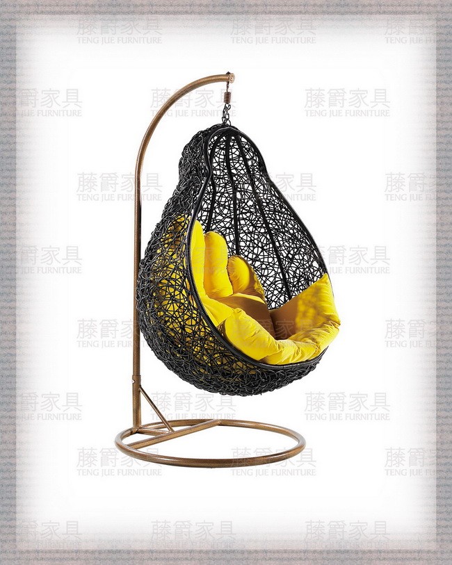 2012 popular rattan wicker garden hanging basket