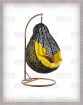 2012 popular rattan wicker garden hanging basket