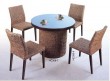 popular modern rattan restaurant furniture