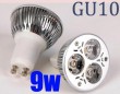 GU10 3x3W 9W High power LED Bulb Spot Light downli
