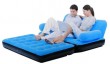 Double seat 5 in 1 inflatable sofa bed hot sale