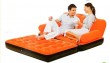 Double seat 5 in 1 inflatable sofa bed hot sale