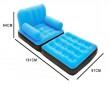 Single seat 5 in 1 inflatable sofa bed on sale