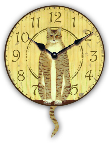 Cat Wall Clock