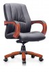 Low Back Office Chair /Wooden chair(6214)
