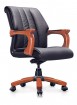 Low Back Office Chair /Wooden chair (6216)
