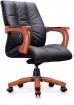 Low Back Office Chair /Wooden chair (6219)