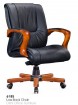 Low Back Office Chair /wooden chair(6185)