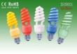 Pagoda Shape Spiral Energy Saving Lamp Tube Color