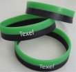 3 Layers Silicone Bracelet With customized logo