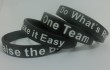 free sample screen printed silicon wristband