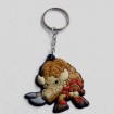 2013 fashion soft pvc keychain/rubber keychain