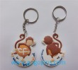 2014 promotional 3D soft pvc keychain both sides