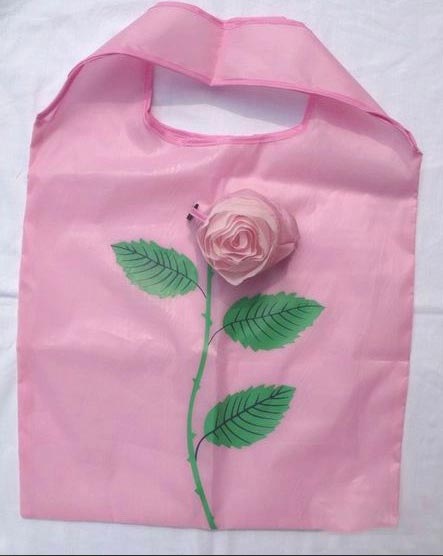 Rose shopping bag