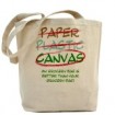 Canvas fabric shopping bag