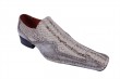 Slender,full of fish scales on the face