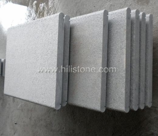 G654 Blue Black Flamed Coping Stone
