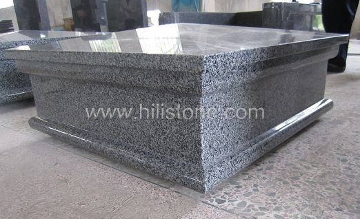 G654 Impala Type Granite Polished Coping Stone