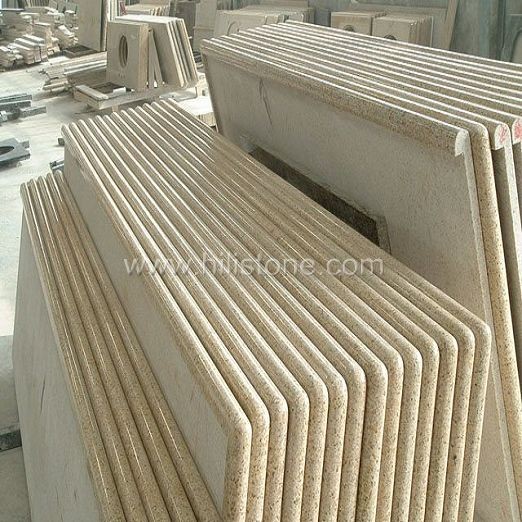 G682 Granite Countertop - Laminated Bullnose