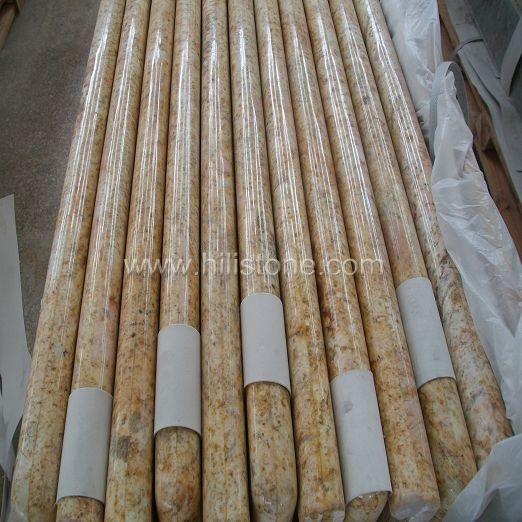 Kashmir Gold Countertop - Laminated Bullnose