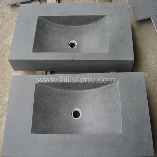 Basalt Honed Stone Sink