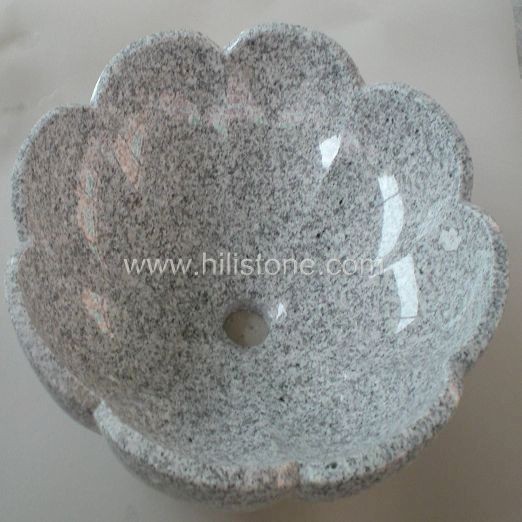 G603 Silver Grey Granite Polished Stone Sink