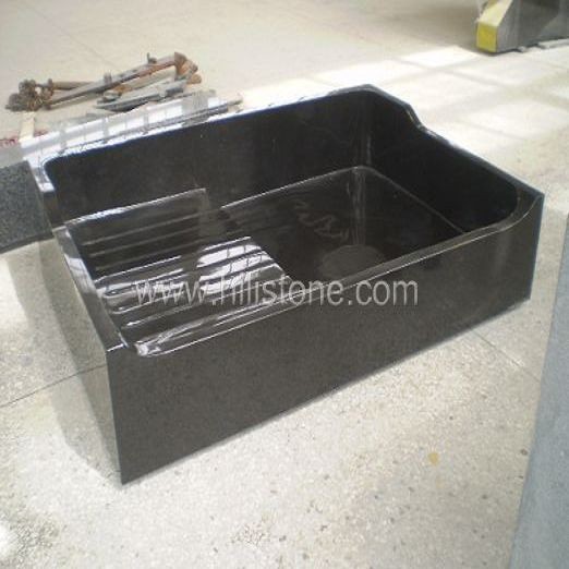 Shanxi Black Polished Stone Sink