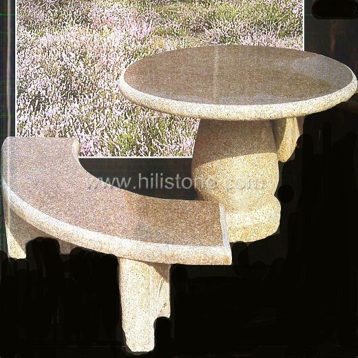 Stone furniture Table & Bench 33