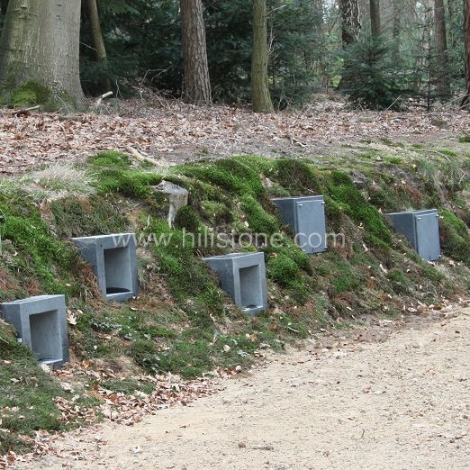 G654 Blue Black Granite Polished Stone Box