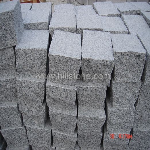 G603 Grey Granite Flamed Cobblestone