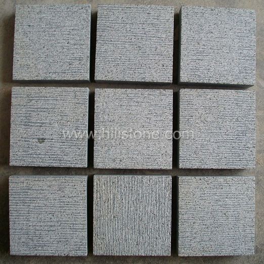 G654 Granite Chiselled Natural Cobblestone