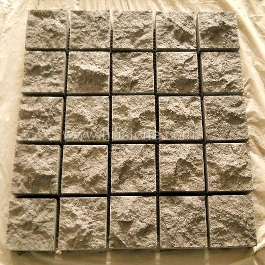 G684 Cobblestone on Mesh-Nautral-Square Shape