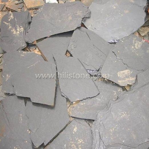 Black Slate Crazy Paving