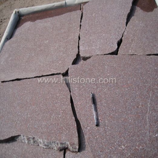 Red Porphyry Crazy Paving